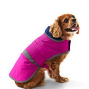 Lands End Dog Solid Squall Jacket